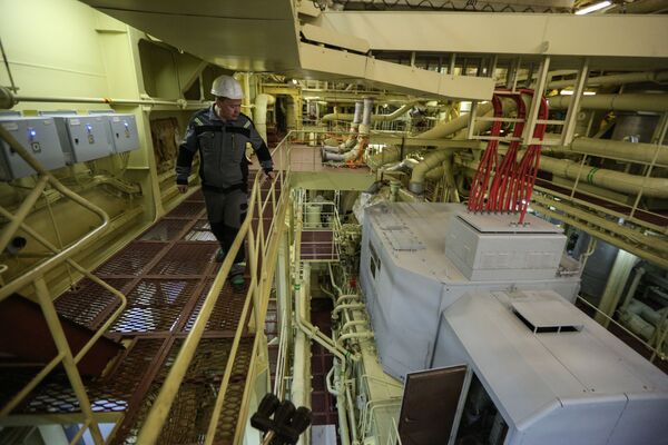 La centrale nucléaire flottante Académicien Lomonossov - Sputnik Afrique