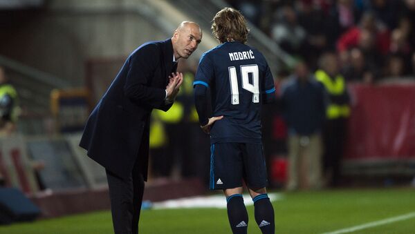 Zinédine Zidane et Luka Modric - Sputnik Afrique