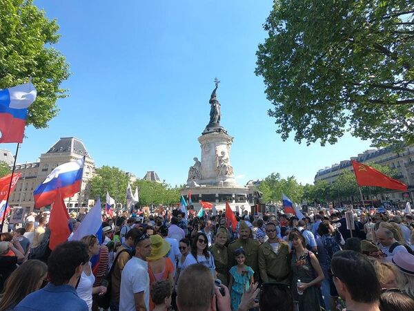Marche des immortels à Paris Marche des immortels à Paris - Sputnik Afrique