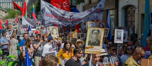 Marche des immortels à Paris - Sputnik Afrique