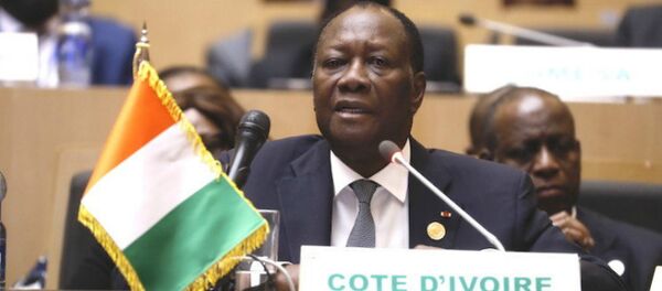 Le président ivoirien Alassane Ouattara - Sputnik Afrique