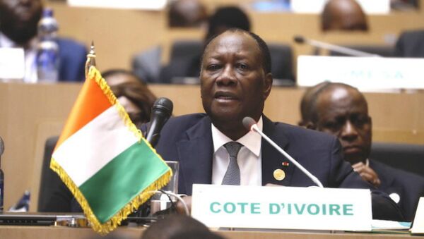 Le président ivoirien Alassane Ouattara - Sputnik Afrique