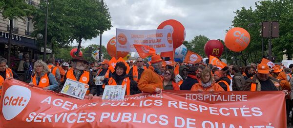 Manifestation syndicale, le 9 mai - Sputnik Afrique