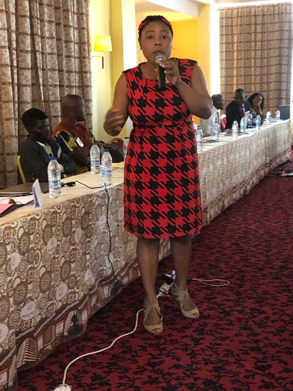 Danielle Akini, lors d’une rencontre de partage d’expériences sur le digital.  - Sputnik Afrique