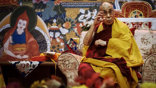 Духовный лидер буддистов Далай-лама XIV проводит в Риге лекцию для жителей стран Балтии и России. - Sputnik Afrique