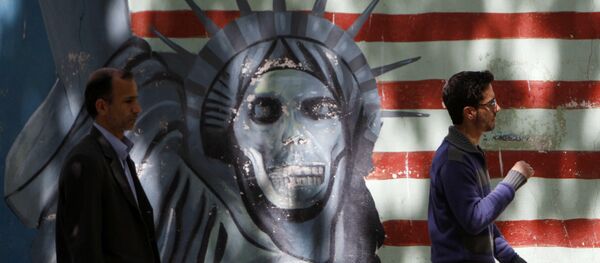 Anti-US Bild im Iran (Archivbild) Anti-US Bild im Iran (Archivbild) - Sputnik Afrique