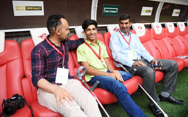 Qassim Alqadime au stade Spartak Qassim Alqadime au stade Spartak - Sputnik Afrique