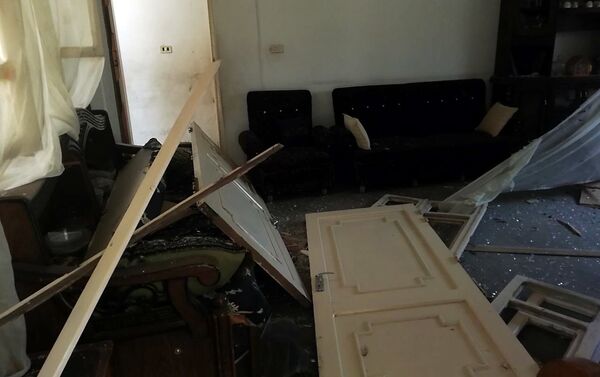Une maison à al-Suqaylabiyya endommagée lors du pilonnage du 12 mai - Sputnik Afrique