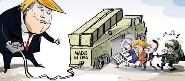 La partie américaine a menacé l’UE de conséquences économiques et politiques si cette dernière continuait de développer ses propres programmes d’armement - Sputnik Afrique