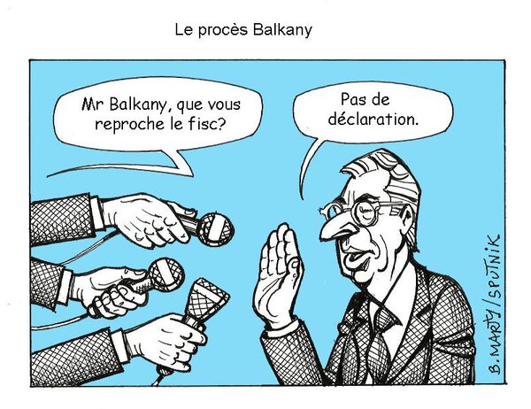 Les Balkany devant la justice - Sputnik Afrique