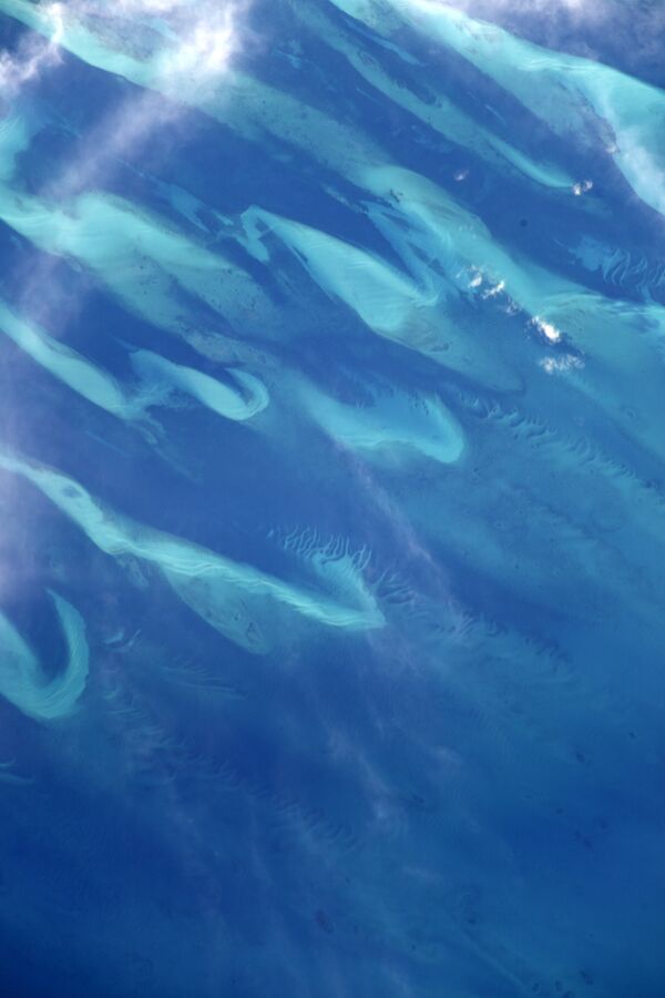 La Terre photographiée depuis l’ISS par le cosmonaute Sergueï Ryazansky - Sputnik Afrique