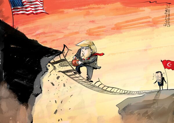 Trump prive Ankara de son statut commercial préférentiel, la Turquie s’insurge - Sputnik Afrique