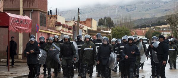 une patrouille de police au Maroc  - Sputnik Afrique