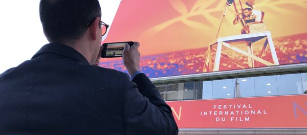 Ambiance pluvieuse à Cannes Ambiance pluvieuse à Cannes - Sputnik Afrique