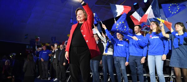 Nathalie Loiseau lors du meeting à Caen - Sputnik Afrique