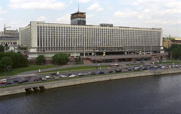 Vue de l'hôtel Rossiya, 1999 - Sputnik Afrique