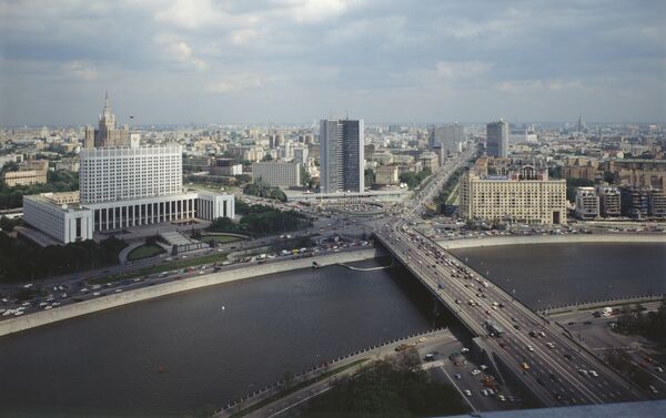 Panorama de la nouvelle rue Arbat, 2002 - Sputnik Afrique