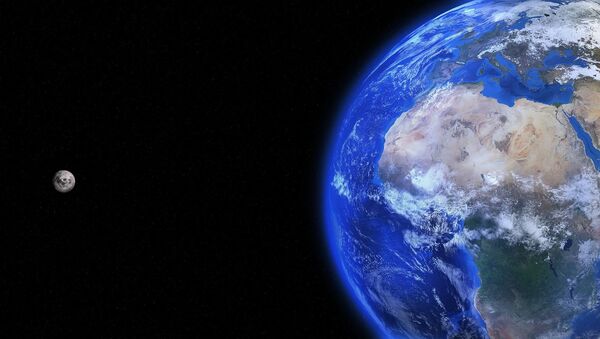 Земля и Луна - Sputnik Afrique