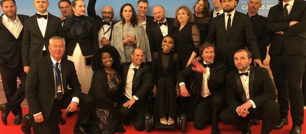 L’équipe de «Give me liberty» a l’issue de la projection lors de la Quinzaine des réalisateurs en 2019 - Sputnik Afrique