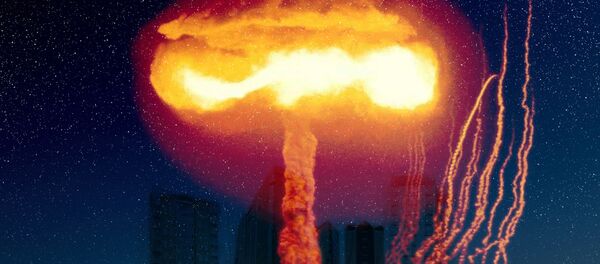 Explosión nuclear (imagen referencial) - Sputnik Afrique