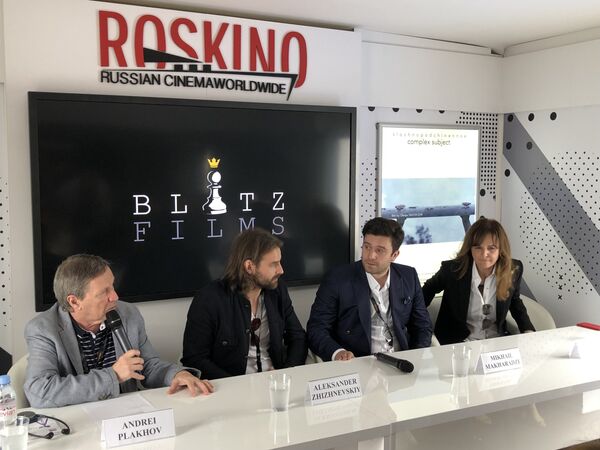 La compagnie Blitz Films a présenté ses nouveaux films au Pavillon russe à Cannes La compagnie Blitz Films a présenté ses nouveaux films au Pavillon russe à Cannes - Sputnik Afrique