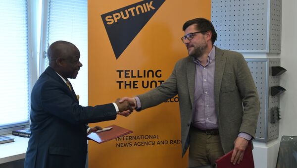 Sputnik a conclu un accord de coopération avec la Radio-Télévision nationale congolaise - Sputnik Afrique