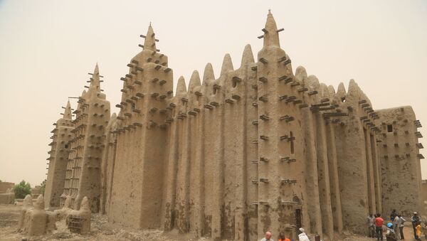 La Mosquée de Djenné, au Mali, le 28 avril 2019.   - Sputnik Afrique