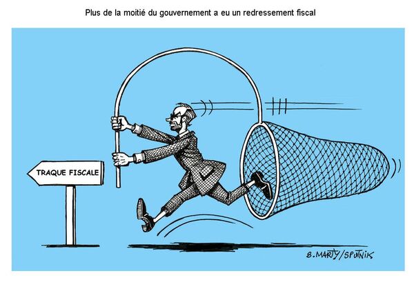 60% des ministres du gouvernement français ont été épinglés par le Fisc en 2018, affirme le Canard enchaîné 60% des ministres du gouvernement français ont été épinglés par le Fisc en 2018, affirme le Canard enchaîné - Sputnik Afrique