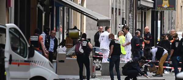 La police à Lyon après l'attentat à l'explosif du 24 mai 2019 - Sputnik Afrique