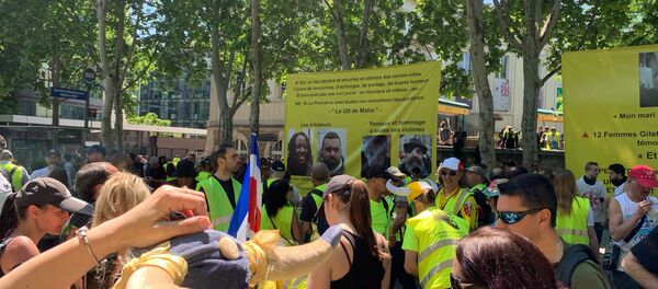 Manifestation des Gilets jaunes à Paris, archives - Sputnik Afrique