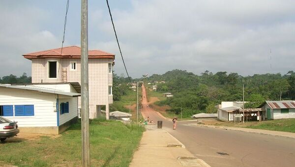 Une vue du quartier Cincuentas Viviendas, en périphérie d'Ebibeyin, Guinée équatoriale - Sputnik Afrique