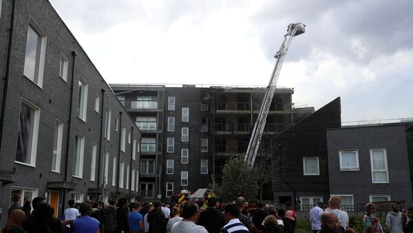 Incendie dans un immeuble dans l'est de Londres (9 juin 2019) - Sputnik Afrique