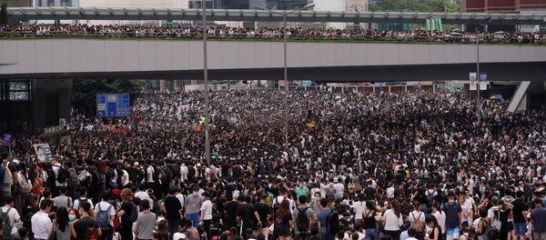 Les manifestants paralysent Hong Kong - Sputnik Afrique