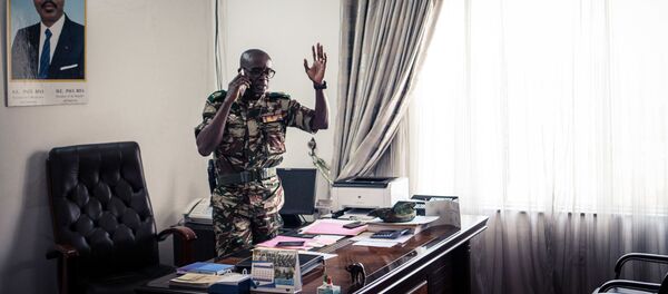 Général Donatien Nouma Melingui, en charge des opérations militaires dans la région anglophone de Sud-Ouest du Cameroun, en proie du conflit social et armé depuis 2016 Général Donatien Nouma Melingui, en charge des opérations militaires dans la région anglophone de Sud-Ouest du Cameroun, en proie du conflit social et armé depuis 2016 - Sputnik Afrique