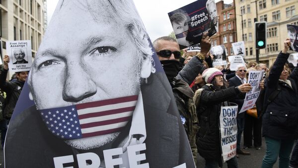  Julian Assange  - Sputnik Afrique