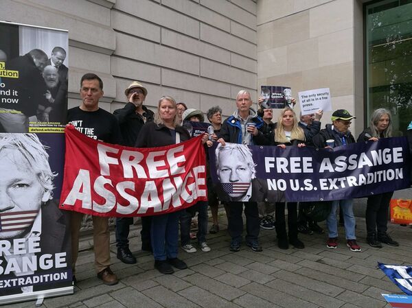 «Il est nécessaire d’accroître la pression publique pour libérer Julian Assange» - Sputnik Afrique