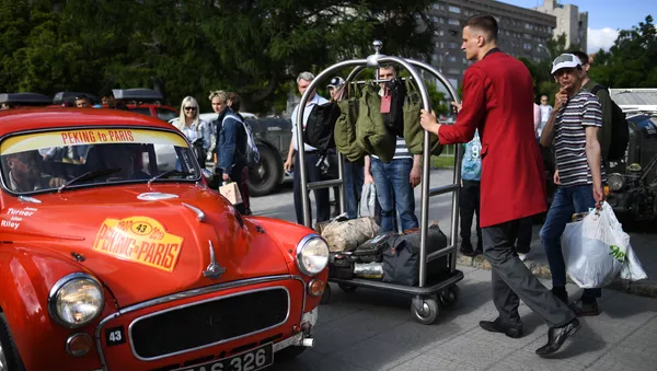 Rallye de véhicules anciens Pékin-Paris 2019
 - Sputnik Afrique