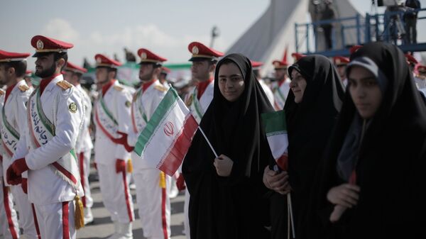 Des militaires du Corps corps des Gardiens de la révolution islamique à Téhéran, archives  - Sputnik Afrique