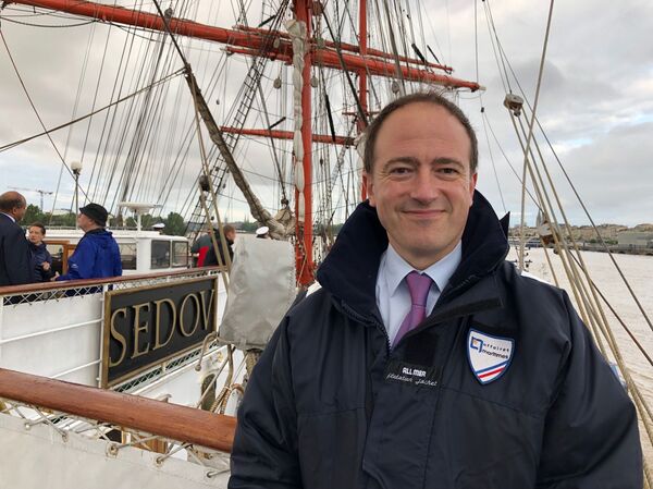 Le quatre-mâts russe Sedov arrive à Bordeaux… une grande première! - Sputnik Afrique