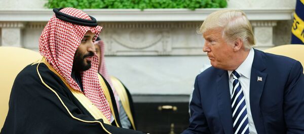 Le Président américain et le prince héritier saoudien  - Sputnik Afrique