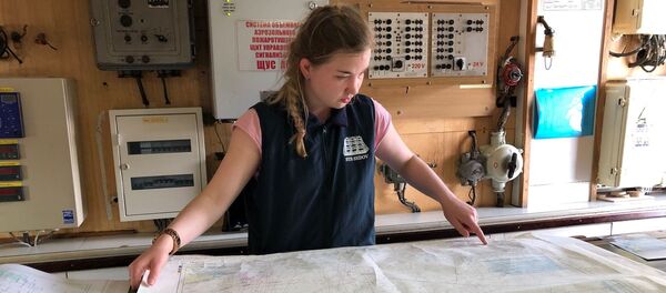 Lizoveta Moukhina est pilote-navigatrice à bord du Sedov - Sputnik Afrique