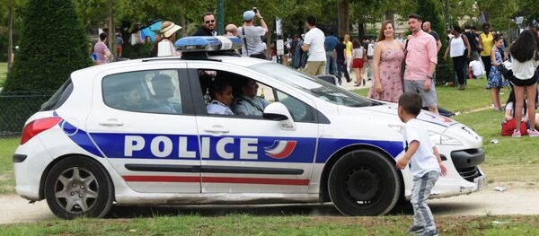 Une voiture de police en France. Image d'illustration - Sputnik Afrique
