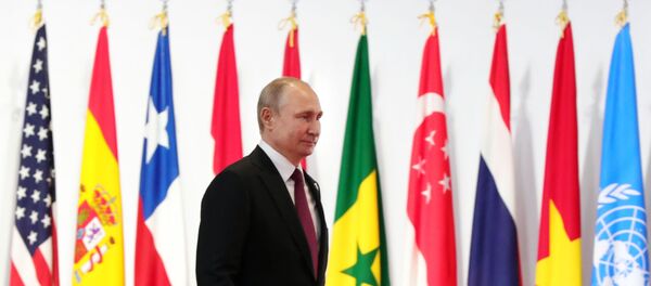 Vladimir Poutine à Osaka - Sputnik Afrique