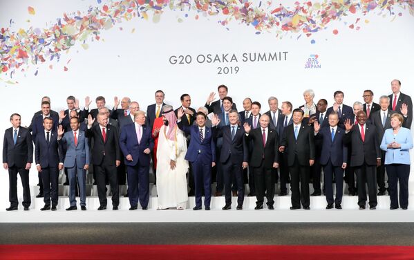 Ouverture du sommet du G20 à Osaka
 - Sputnik Afrique