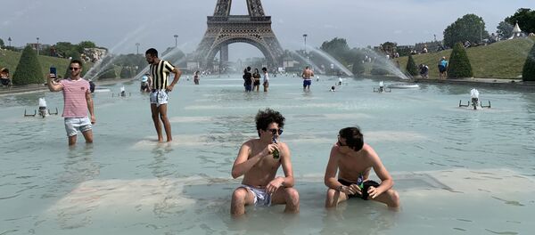 Canicule à Paris - Sputnik Afrique