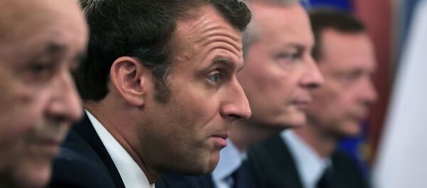 Emmanuel Macron à Osaka - Sputnik Afrique