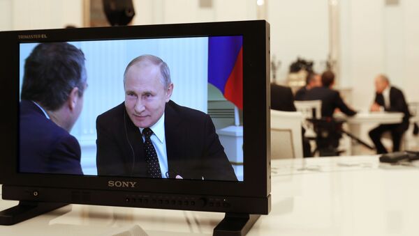 L'interview de Vladimir Poutine au Financial Times - Sputnik Afrique