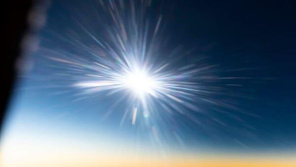 L'éclipse solaire vue depuis un avion d'Aerolineas Argentinas - Sputnik Afrique