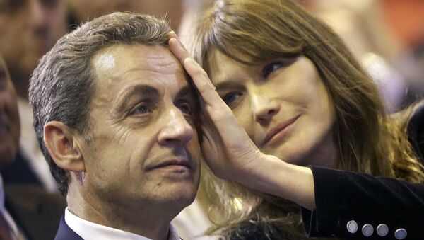 Carla Bruni et Nicolas Sarkozy - Sputnik Afrique