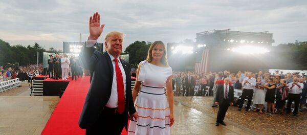 Melania et Donald Trump - Sputnik Afrique